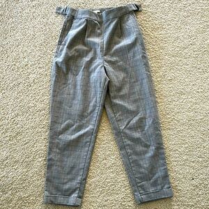 H&M plaid pants